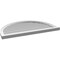 Ekena Millwork Round Top Surface Mount PVC Gable Vent w/ 2"W x 2"P Brickmould Sill Frame, 40"W x 26"H GVPRT40X2603SN - alternate 2
